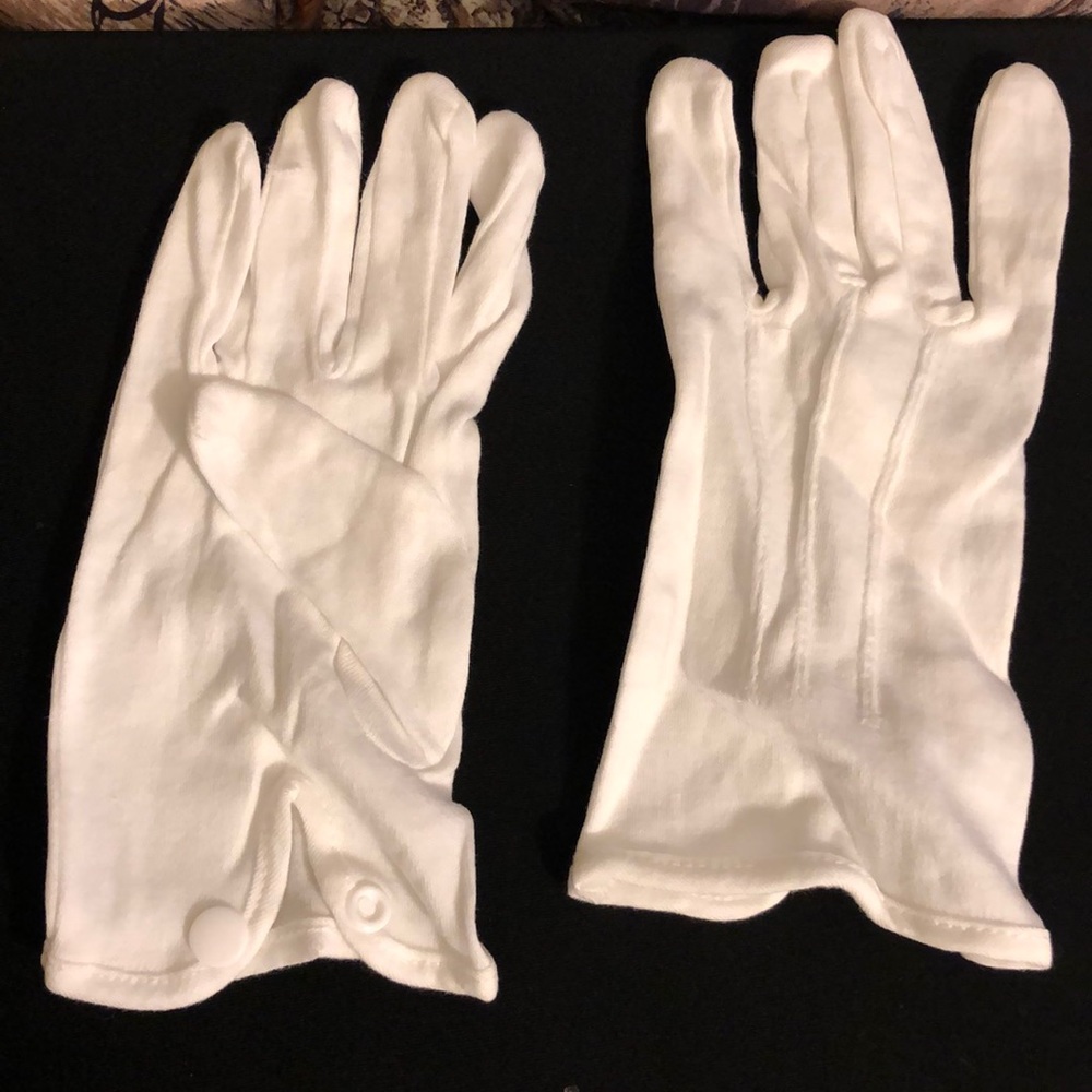 White gloves